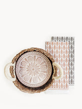 Load image into Gallery viewer, KORISSA Bread Warmer & Basket Gift Set with Tea Towel - Vintage Flower