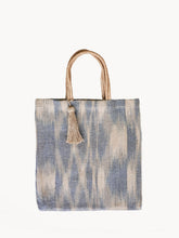 Load image into Gallery viewer, KORISSA Nadi Jute Tote Bag - Blue