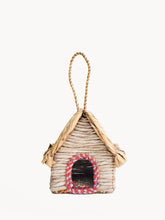Load image into Gallery viewer, KORISSA Seagrass & Sari Birdhouse - Cabin