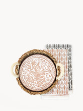 Load image into Gallery viewer, KORISSA Bread Warmer & Basket Gift Set with Tea Towel - Bird Round