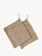 Load image into Gallery viewer, KORISSA Hemp Washcloth (Set of 2)
