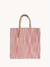 Load image into Gallery viewer, KORISSA Nadi Jute Tote Bag - Red