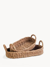Load image into Gallery viewer, KORISSA Savar Bread Basket with Natural Handle