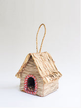 Load image into Gallery viewer, KORISSA Seagrass & Sari Birdhouse - Cabin