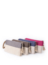 Load image into Gallery viewer, KORISSA Block A Clutch - Brown