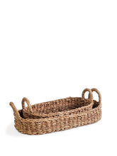 Load image into Gallery viewer, KORISSA Savar Bread Basket with Natural Handle
