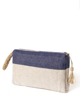 Load image into Gallery viewer, KORISSA Block A Clutch - Blue
