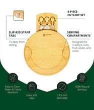 Load image into Gallery viewer, Royal Craft Wood Round Cheese Board
