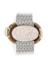Load image into Gallery viewer, KORISSA Bread Warmer & Basket Gift Set with Tea Towel - Owl Oval