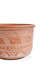 Load image into Gallery viewer, KORISSA Hand Etched Terracotta Pot - Large