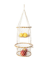 Load image into Gallery viewer, KORISSA Jhuri Double Hanging Basket