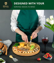 Load image into Gallery viewer, Royal Craft Wood Round Cheese Board