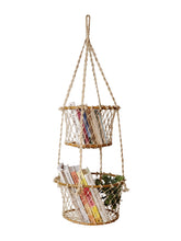 Load image into Gallery viewer, KORISSA Jhuri Double Hanging Basket