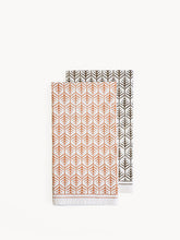 Load image into Gallery viewer, KORISSA Hand Screen Printed Tea Towel - Set of 2