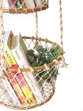 Load image into Gallery viewer, KORISSA Jhuri Double Hanging Basket