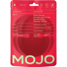 Load image into Gallery viewer, Mojo | Mushroom Dosed Gummies Brain Boost Gummies - Pomegranate Hibiscus