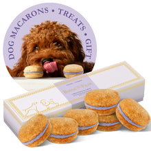 Load image into Gallery viewer, Bonne et Filou Dog Macarons (Box of 6)