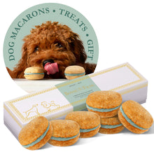 Load image into Gallery viewer, Bonne et Filou Dog Macarons (Box of 6)