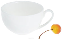 Load image into Gallery viewer, Wilmax Porcelain Set Of 6 White Tea Cup 8 Oz | 250 Ml