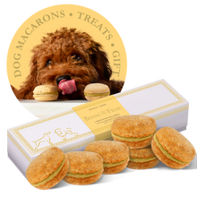Load image into Gallery viewer, Bonne et Filou Dog Macarons (Box of 6)