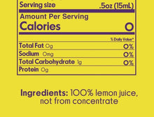Load image into Gallery viewer, 100% lemon juice - 1
