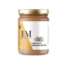 Load image into Gallery viewer, JEM Organics Maple Pecan Hazelnut Butter - Large 6 pack