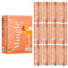 Load image into Gallery viewer, Blood Orange Elderflower Mimosa by Mingle Mocktails - Non Alcoholic Beverages