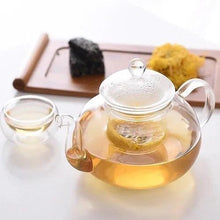 Load image into Gallery viewer, Wilmax Porcelain Thermo Glass Teapot 20 Fl Oz | High temperature and shock resistant
