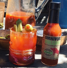 Load image into Gallery viewer, Omnivore Vulcano Ginger Hot Sauce Bottle - 6 Bottles case