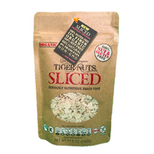 Load image into Gallery viewer, Tiger Nuts Sliced Tiger Nuts in 5 oz bags - 24 bags