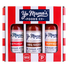 Load image into Gallery viewer, Grilling Keto Condiment Gift Set by Yo Mama's Foods