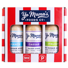 Load image into Gallery viewer, Low Carb Dressing Gift Set by Yo Mama's Foods