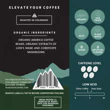 Load image into Gallery viewer, Peak State Coffee BRAIN SUSTAIN Light Roast - Three Pack (3 x 12 oz Bags)