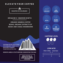 Load image into Gallery viewer, Peak State Coffee STRESS LESS Dark Roast