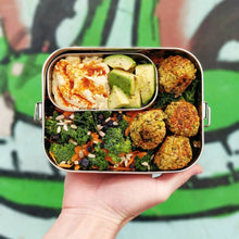 Load image into Gallery viewer, ecozoi Stainless Steel Lunch Box, 1 Tier Leak Proof, 24 Oz