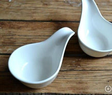 Load image into Gallery viewer, Wilmax Porcelain Set Of 6 White Snack Dish 5" inch | 3 Fl Oz |