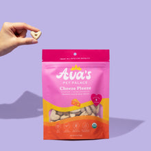 Load image into Gallery viewer, Ava's Pet Palace Organic Dog Treat Bag - Bundle 3 Flavors Bags