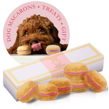 Load image into Gallery viewer, Bonne et Filou Dog Macarons (Box of 6)