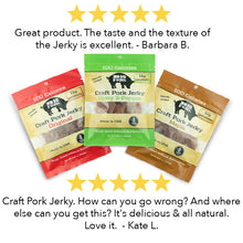 Load image into Gallery viewer, Big Fork Craft Pork Jerky Pack - 8 packs x 2.25 oz case
