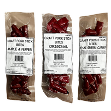 Load image into Gallery viewer, Big Fork Snack Stick Bites Bag - 0.5 LB