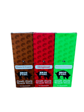 Load image into Gallery viewer, Big Fork Craft Pork Snack Stick Box - 3 boxes x 20 sticks (60 Total) case