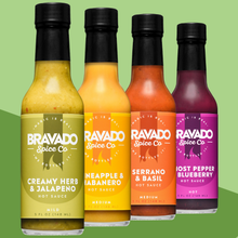 Load image into Gallery viewer, 4-PACK HOT SAUCE SET