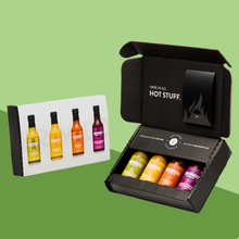 Load image into Gallery viewer, 4-PACK HOT SAUCE SET