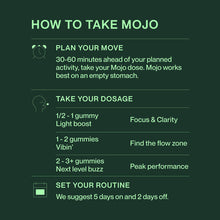 Load image into Gallery viewer, Mojo | Mushroom Dosed Gummies Brain Boost Gummies - Pomegranate Hibiscus