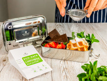 Load image into Gallery viewer, ecozoi Stainless Steel Lunch Box, 4 Compartment Leak Proof, 50 Oz