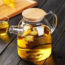 Load image into Gallery viewer, Wilmax Porcelain Thermo Glass Teapot 54 Fl Oz | High temperature and shock resistant