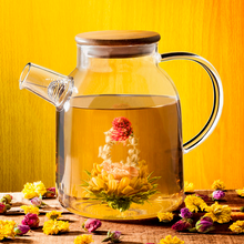 Load image into Gallery viewer, Wilmax Porcelain Thermo Glass Teapot 54 Fl Oz | High temperature and shock resistant