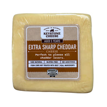 Load image into Gallery viewer, Keystone Cheese 5 Year Aged Yellow Cheddar