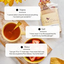 Load image into Gallery viewer, Plum Deluxe Tea Stargazer Caramel Maté Chai