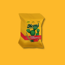 Load image into Gallery viewer, Nemi Chile Turmeric Cactus Chips Bag - 6 bags case